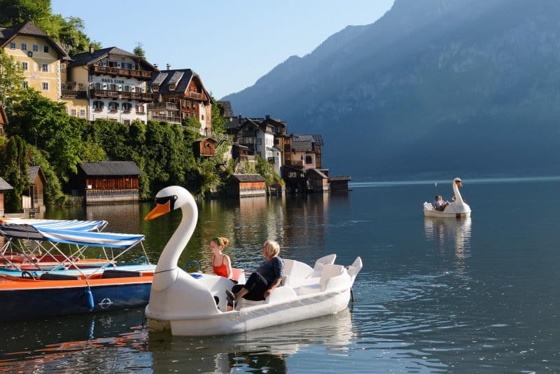 Boat ride on Lake Hallstatt (optional)