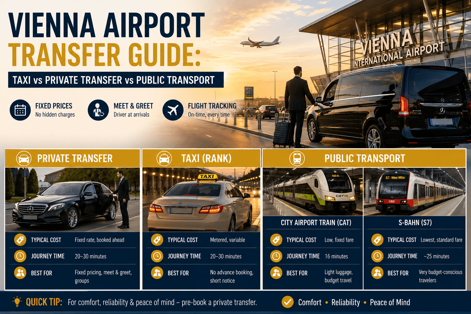 Vienna Airport Transfer Guide