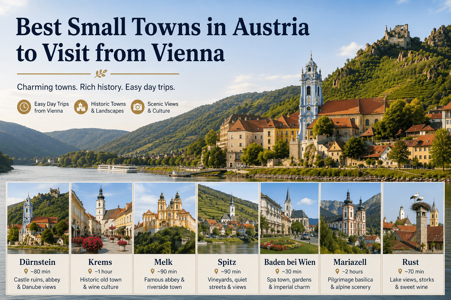 Best Small Towns in Austria to Visit from Vienna