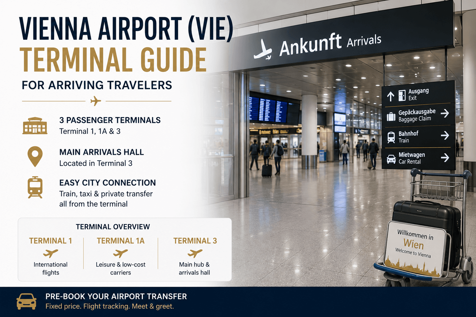 Vienna Airport Terminal Guide