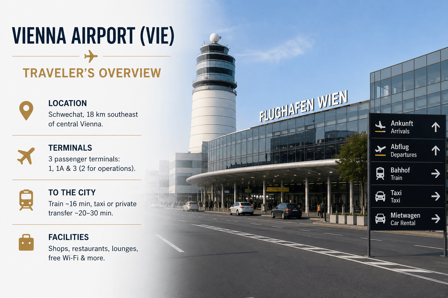 Vienna Airport Traveler’s Overview