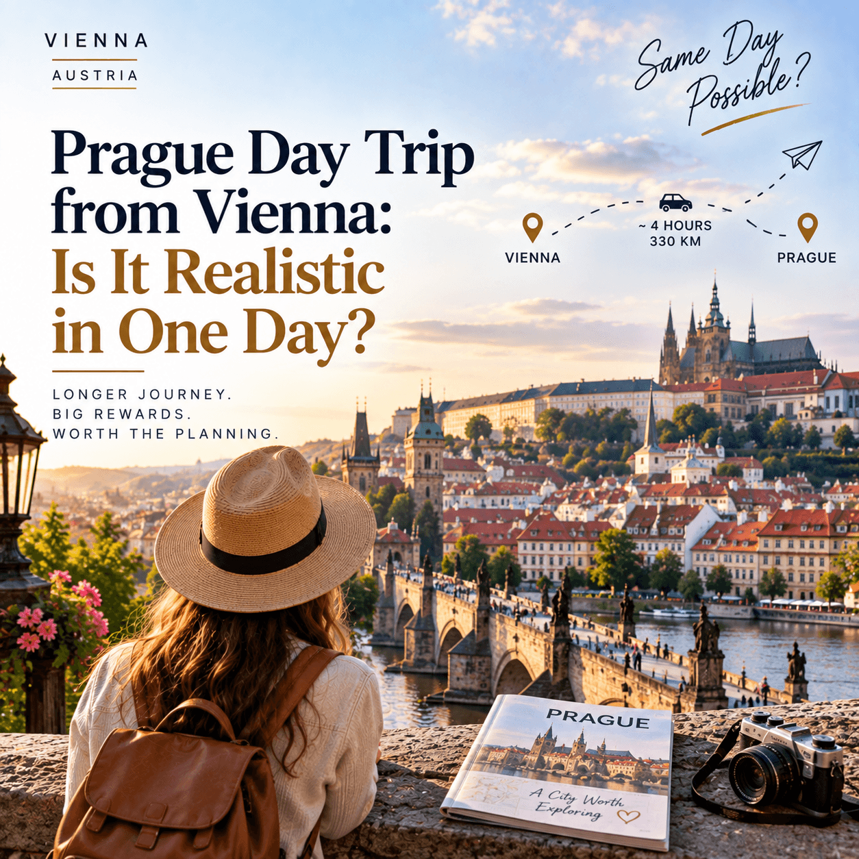 Is a Prague day trip from Vienna realistic