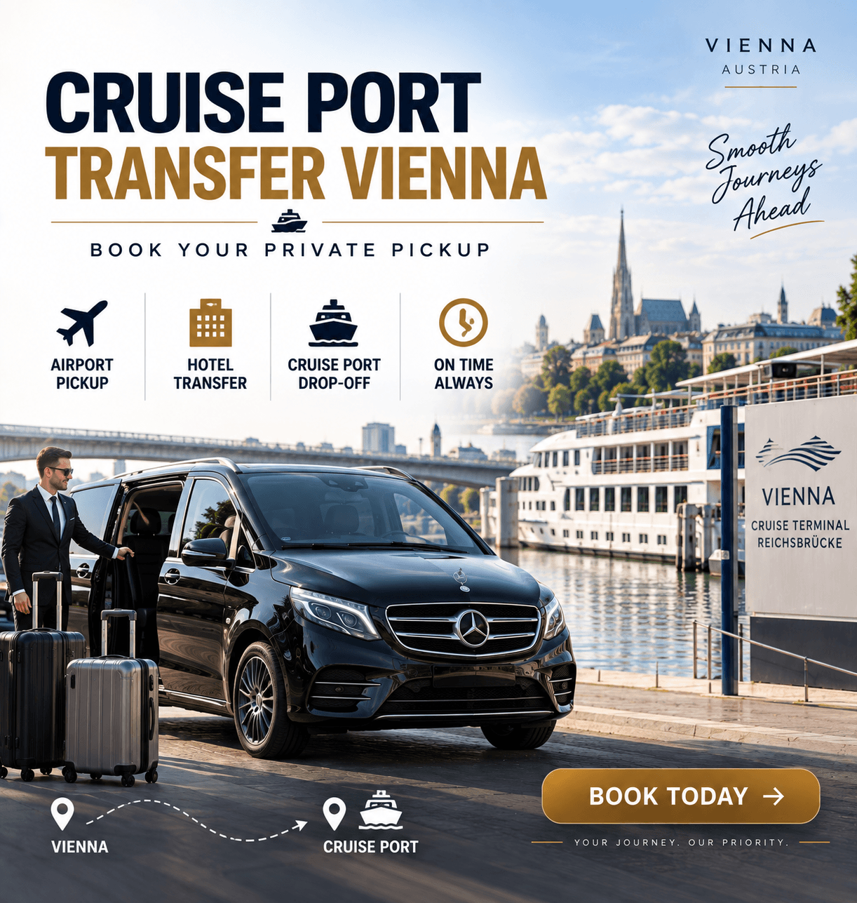 Vienna Cruise Port Transfer