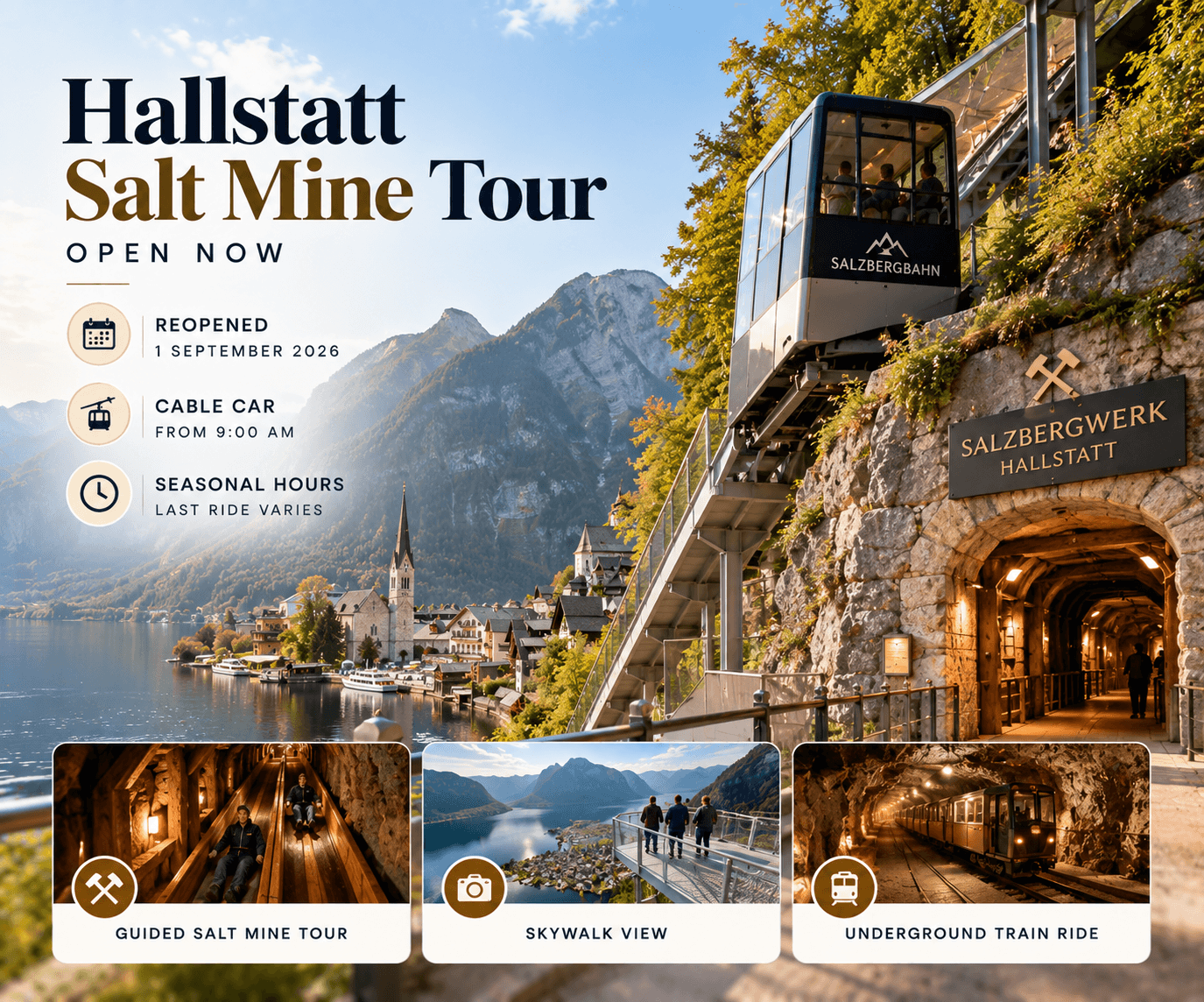 When Does the Hallstatt Salt Mine Tour Operate?